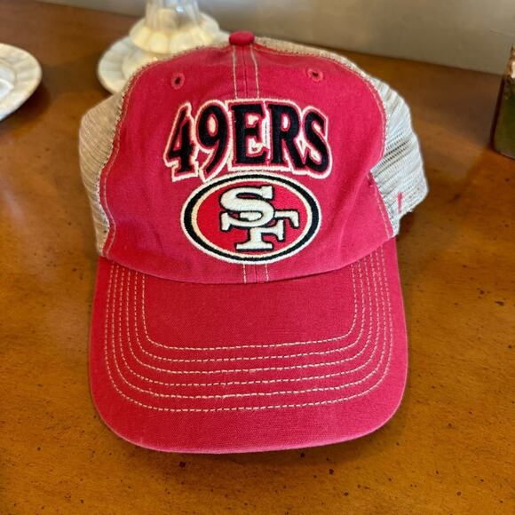 '47 Brand San Francisco 49ers Tuscaloosa Clean Up Cap - Vintage Style-Adjustable - Picture 7 of 12